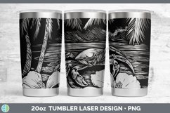 GorgeousLaser Sea Laser 20oz Tumbler design.
