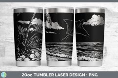 GorgeousLaser Sea Laser 20oz Tumbler design.