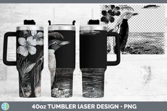 GorgeousLaser Sea Laser 40oz Tumbler design.