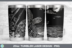 GorgeousLaser Sea Laser 20oz Tumbler design.