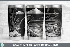 GorgeousLaser Sea Laser 20oz Tumbler design.