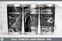 GorgeousLaser Sea Laser 20oz Tumbler design.