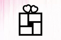 Wedding Photo Frame SVG, Family Photoframe for Laser Cut Product Image 3
