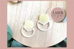 Boho Laser Earrings svg, Acrylic Earring svg, Wood Earring, Product Image 3