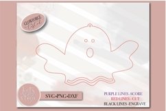 Halloween Ghost Macrame SVG, Halloween Macrame SVG File, Product Image 2