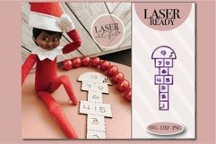 Christmas Elf Props svg, Hopscotch board svg, Christmas Elf Product Image 1