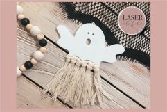 Halloween Ghost Macrame SVG, Halloween Macrame SVG File, Product Image 1