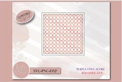 Rattan Square svg, Rattan svg, Rattan Laser svg, Cane Weave Product Image 2