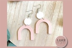 Boho Laser Earrings svg, Acrylic Earring svg, Wood Earring, Product Image 1