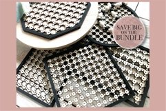 Rattan Square svg, Rattan svg, Rattan Laser svg, Cane Weave Product Image 5