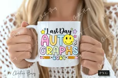 Last Day Autographs 2024 School PNG | Graduation PNG Product Image 2