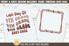 Retro Autograph School Shirt