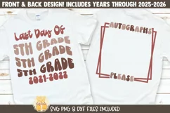 Retro Autograph School Shirt