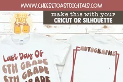 Retro Autograph School Shirt