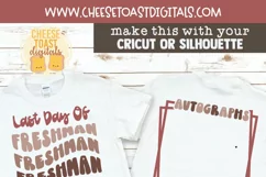 Retro Autograph School Shirt