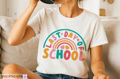 Last Day of School Teacher Summer SVG Design Product Image 2
