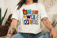 Last day of School Png, Bruh We Out Png, Summer Teacher Product Image 4