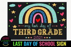 LAST DAY OF SCHOOL SIGN 