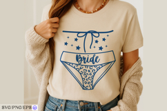 Bachelorette Party Bikini Bride Besties SVG Design Product Image 3
