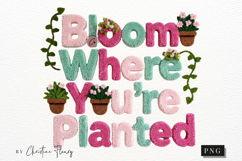 Yarn Spring Bloom PNG | Easter Png Product Image 4