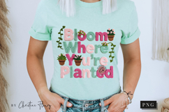 Yarn Spring Bloom PNG | Easter Png Product Image 8