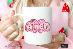 Faux Yarn Christian Easter Amen PNG | Easter Png Product Image 2