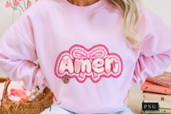 Faux Yarn Christian Easter Amen PNG | Easter Png Product Image 11