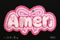 Faux Yarn Christian Easter Amen PNG | Easter Png Product Image 4