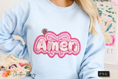 Faux Yarn Christian Easter Amen PNG | Easter Png Product Image 9