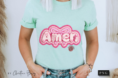 Faux Yarn Christian Easter Amen PNG | Easter Png Product Image 10