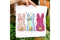 Latch Hook Coquette Easter Bunny PNG - Coquette Easter Bunny Product Image 1