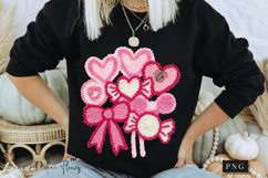 Girly Valentine Faux Latch Hook PNG Product Image 6