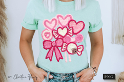 Girly Valentine Faux Latch Hook PNG Product Image 9