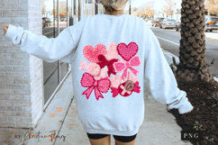 Girly Valentine Faux Latch Hook PNG Product Image 5