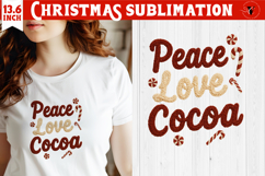 Latch hook yarn Christmas Sublimation | Cozy Christmas png Product Image 1