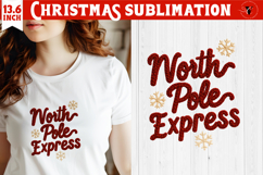 Latch hook yarn Christmas Sublimation | Cozy Christmas png Product Image 1