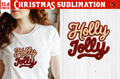 Latch hook yarn Christmas Sublimation | Cozy Christmas png Product Image 1