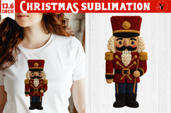 Latch hook yarn Christmas Sublimation | Cozy Christmas png Product Image 1