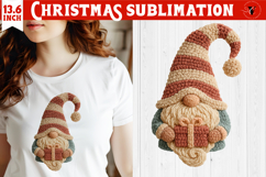 Latch hook yarn Christmas Sublimation | Cozy Christmas png Product Image 1