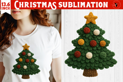 Latch hook yarn Christmas Sublimation | Cozy Christmas png Product Image 1