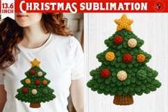 Latch hook yarn Christmas Sublimation | Cozy Christmas png Product Image 1