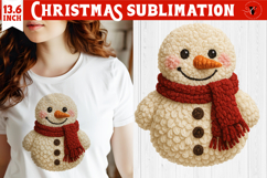 Latch hook yarn Christmas Sublimation | Cozy Christmas png Product Image 1