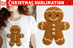 Latch hook yarn Christmas Sublimation | Cozy Christmas png Product Image 1