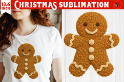 Latch hook yarn Christmas Sublimation | Cozy Christmas png Product Image 1