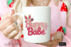 Faux Yarn Bunny Babe PNG | Easter Png Product Image 2