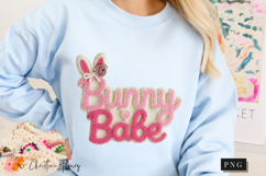 Faux Yarn Bunny Babe PNG | Easter Png Product Image 9
