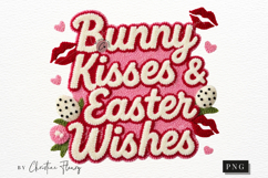 Latch Hook Bunny Kisses PNG | Easter Png Product Image 5