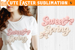 Latch hook yarn Easter Sublimation | Easter Quotes Product Image 1