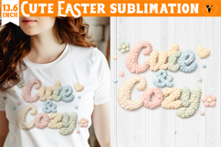 Latch hook yarn Easter Sublimation | Easter Quotes Product Image 1