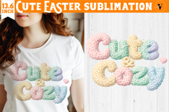 Latch hook yarn Easter Sublimation | Easter Quotes Product Image 1